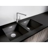 Kuchyňský dřez Blanco Subline 400-U Šedá skála, bez příslušenství