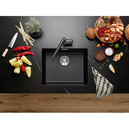 Kuchyňský dřez Blanco Subline 500-U Šedá skála, bez příslušenství