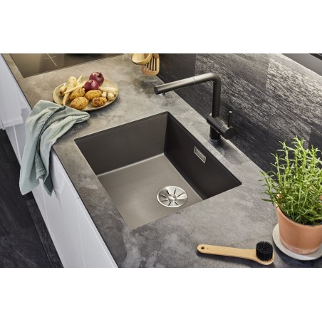 Kuchyňský dřez Blanco Subline 500-U Šedá vulkán, bez příslušenství