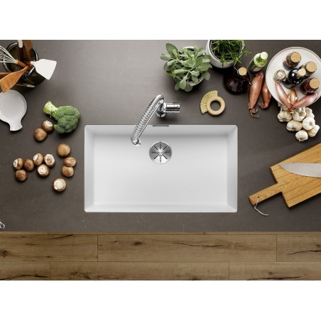 Kuchyňský dřez Blanco Subline 700-U Bílá soft, bez příslušenství
