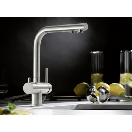 Kuchyňská baterie Blanco FONTAS II Filter Dark Steel