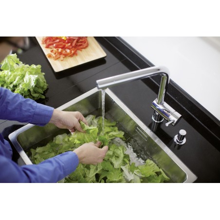 Kuchyňská baterie Blanco Linus Satin Platinum