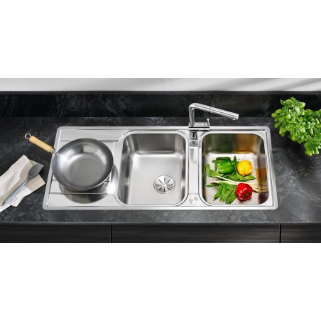 Kuchyňská baterie Blanco Linus-S Dark Steel