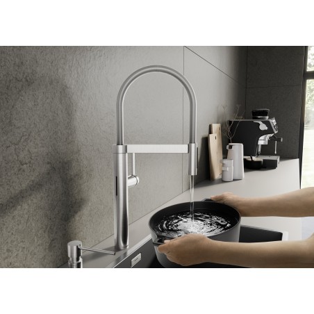 Kuchyňská baterie Blanco Culina-S II Sensor PVD Steel