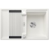 Kuchyňský dřez Blanco Adira 45 S Bílá, s mřížkou
