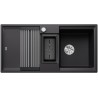 Kuchyňský dřez Blanco Adira 6 S Černá, s mřížkou a miskou