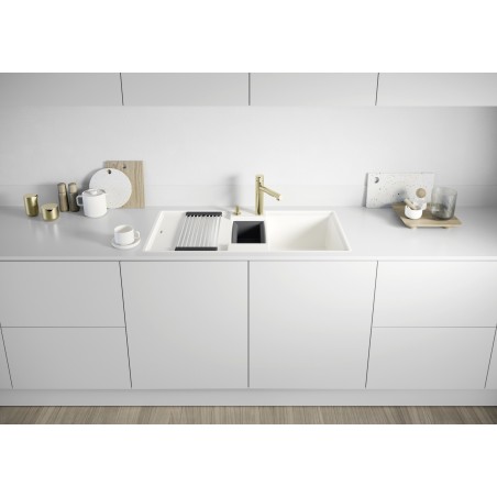 Kuchyňský dřez Blanco Adira 6 S-F Bílá soft, s mřížkou