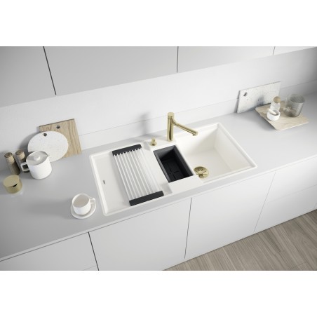 Kuchyňský dřez Blanco Adira 6 S-F Šedá skála, s mřížkou