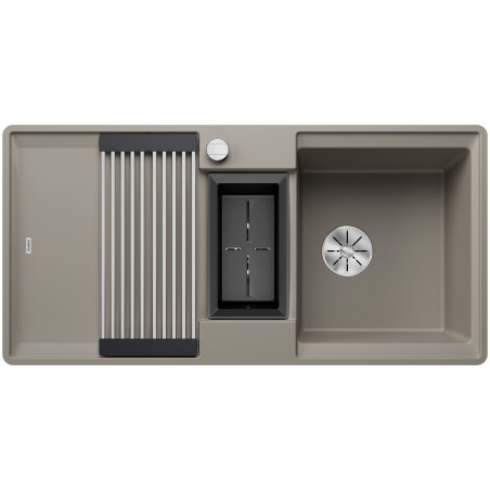 Kuchyňský dřez Blanco Adira 6 S-F Tartufo, s mřížkou