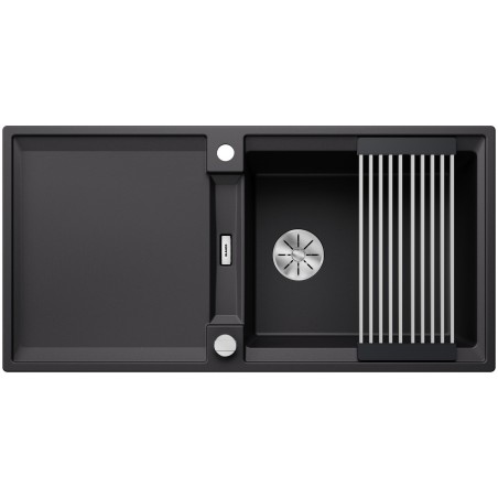 Kuchyňský dřez Blanco Adira XL 6 S-F Černá, s mřížkou