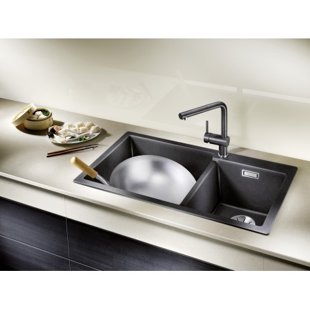 Kuchyňský dřez Blanco Pleon 9 Antracit, levý