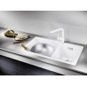 Kuchyňský dřez Blanco Pleon 9 Tartufo, levý