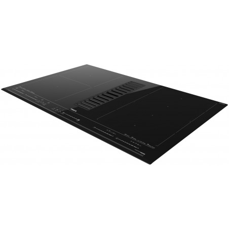 Indukční varná deska s integrovany?m odsavačem par Teka AFF 87601 MST BK Černá