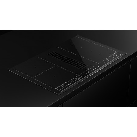 Indukční varná deska s integrovany?m odsavačem par Teka AFF 87601 MST BK Černá