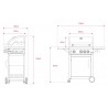 Plynový gril Teka T-BBQ 3100 G Plynový gril Teka T-BBQ 3100 G