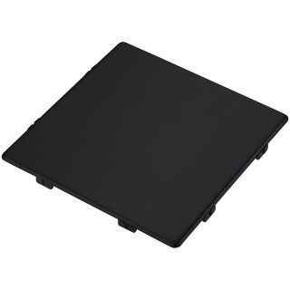 Krytka výpusti Franke Colorline, hranatá, Matná černá