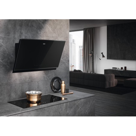 Odsavač par Franke Mythos Pro FMY PRO 907 FM BK/BK MATT KL Černé sklo