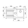 Kuchyňský dřez Franke Logica LLX 651/7