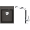 Set Franke G253ŠB (dřez MRG 610-37 RTL Šedá břidlice + baterie FS 3230.031 LINA SMART Chrom)
