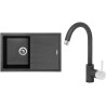 Set Sinks (dřez Best 780 Metalblack 74 + baterie Mix 35 Metalblack 74)