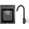 Set Sinks (dřez Classic 400 Metalblack 74 + baterie Mix 35 Metalblack 74)