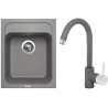 Set Sinks (dřez Classic 400 Titanium 72 + baterie Mix 35 Titanium 72)