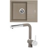 Set Sinks G2054 (dřez Linea 600 Truffle 54 + baterie Mix 3 P Truffle 54)