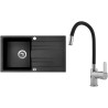 Set Sinks G3830XC (dřez Rapid 780 XC Granblack 30 + baterie Flexia lesklá) Set Sinks G3830XC (dřez Rapid 780 XC Granblack 30 + baterie Flexia lesklá)