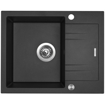 Kuchyňský dřez Sinks Linea 600 XC Metalblack 74