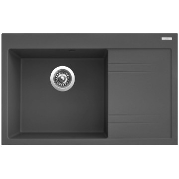 Kuchyňský dřez Sinks Rim 780 L Titanium 72 levý