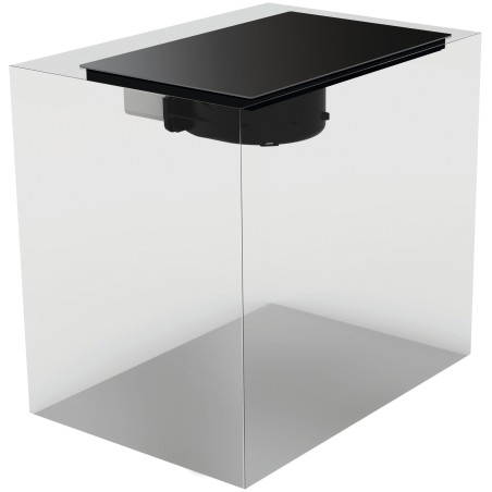 Odsavač par s indukční deskou Franke Maris 2Gether Steel FMA 8391 HI Černé sklo, pro vnější odtah