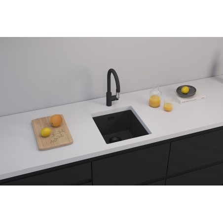 Kuchyňský dřez Alveus Omni 10 Black Edition Deep Black 90