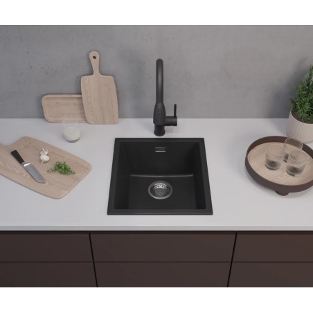 Kuchyňský dřez Alveus Omni 10 Deep Black 90