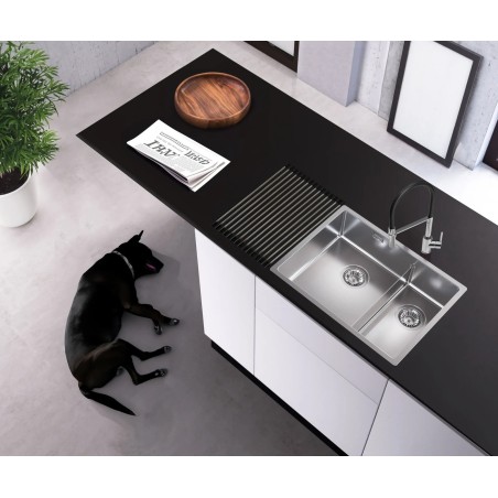Kuchyňský dřez Alveus Nox 90 levý