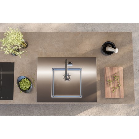 Kuchyňský dřez Alveus Luxal 20 central, plochý lem