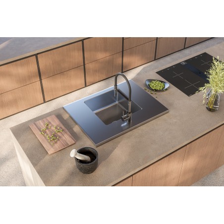 Kuchyňský dřez Alveus Luxal 20 central, plochý lem