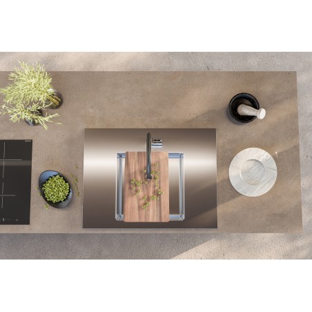 Kuchyňský dřez Alveus Luxal 20 central, plochý lem