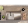 Kuchyňský dřez Alveus Luxal 30 levý, zvednutý lem