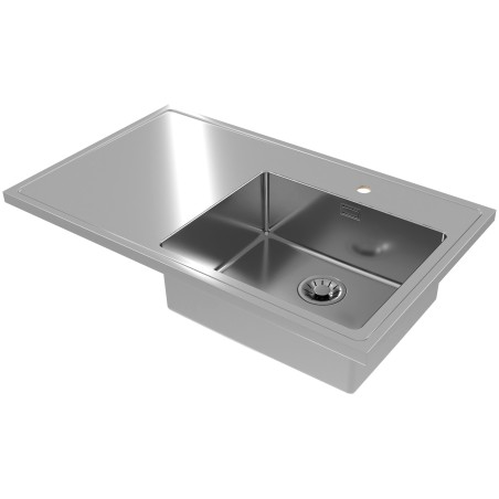 Kuchyňský dřez Alveus Luxal 30 pravý, zvednutý lem