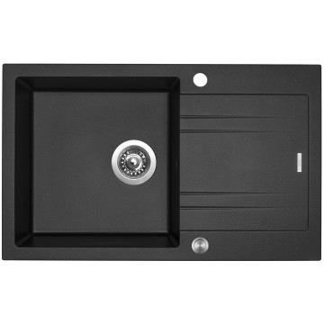 Kuchyňský dřez Sinks Linea 780 XC Metalblack 74