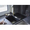 Kuchyňský dřez Schock Mono D-100S Stone, montáž do roviny