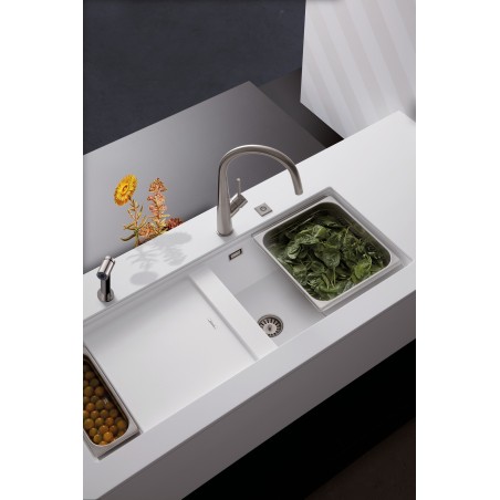 Kuchyňský dřez Schock Prepstation D-150 Night, montáž do roviny