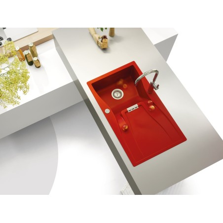 Kuchyňský dřez Schock Waterfall D-100 Berry, spodní montáž