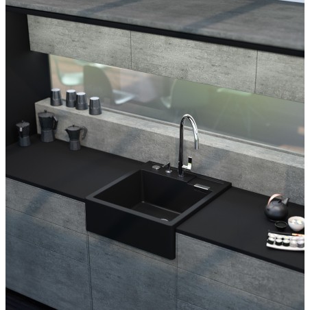 Kuchyňský dřez Schock Kallio M-100 Ivy, horní montáž