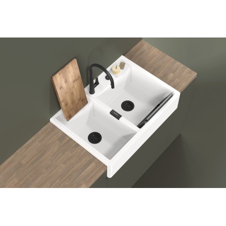 Kuchyňský dřez Schock Kallio M-175 Ivy, horní montáž