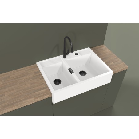 Kuchyňský dřez Schock Kallio M-175 Ivy, horní montáž