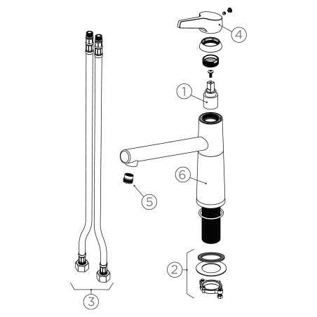Kuchyňská baterie Schock SC-510 Berry