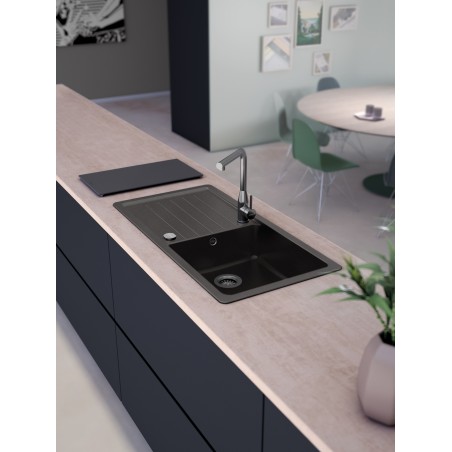 Kuchyňský dřez Schock Toledo D-100L Puro, spodní montáž