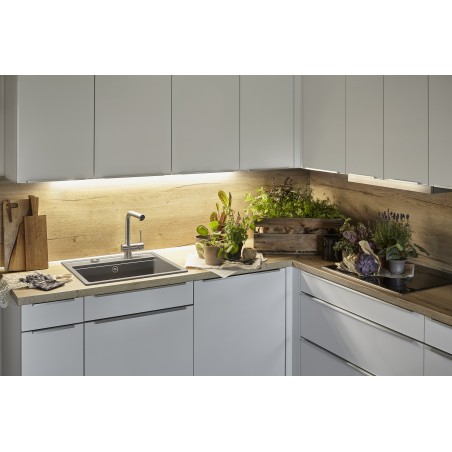 Kuchyňská baterie Schock Laios.120 Gunmetal brushed