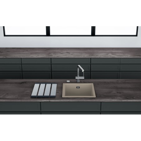 Kuchyňský dřez Schock Kiruna N-100 AllBlack Night, horní montáž